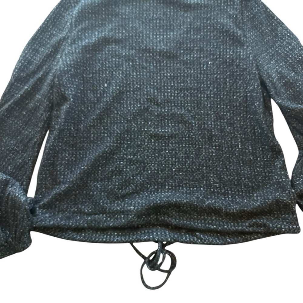 ✨ LC Lauren Conrad Metallic Knit Blouse –‎ Size M - Picture 3 of 8